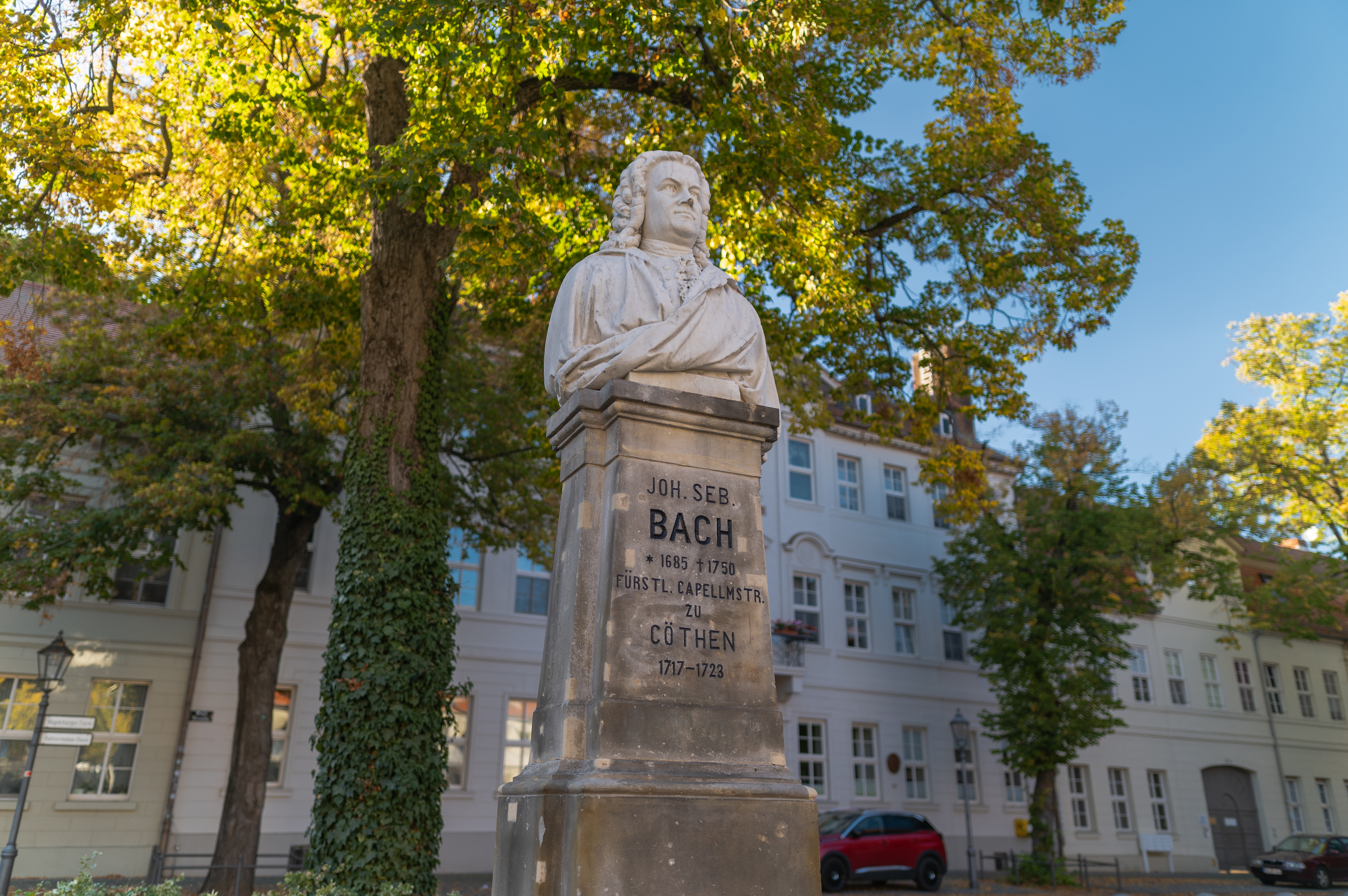 Bachdenkmal in Köthen (Anhalt)