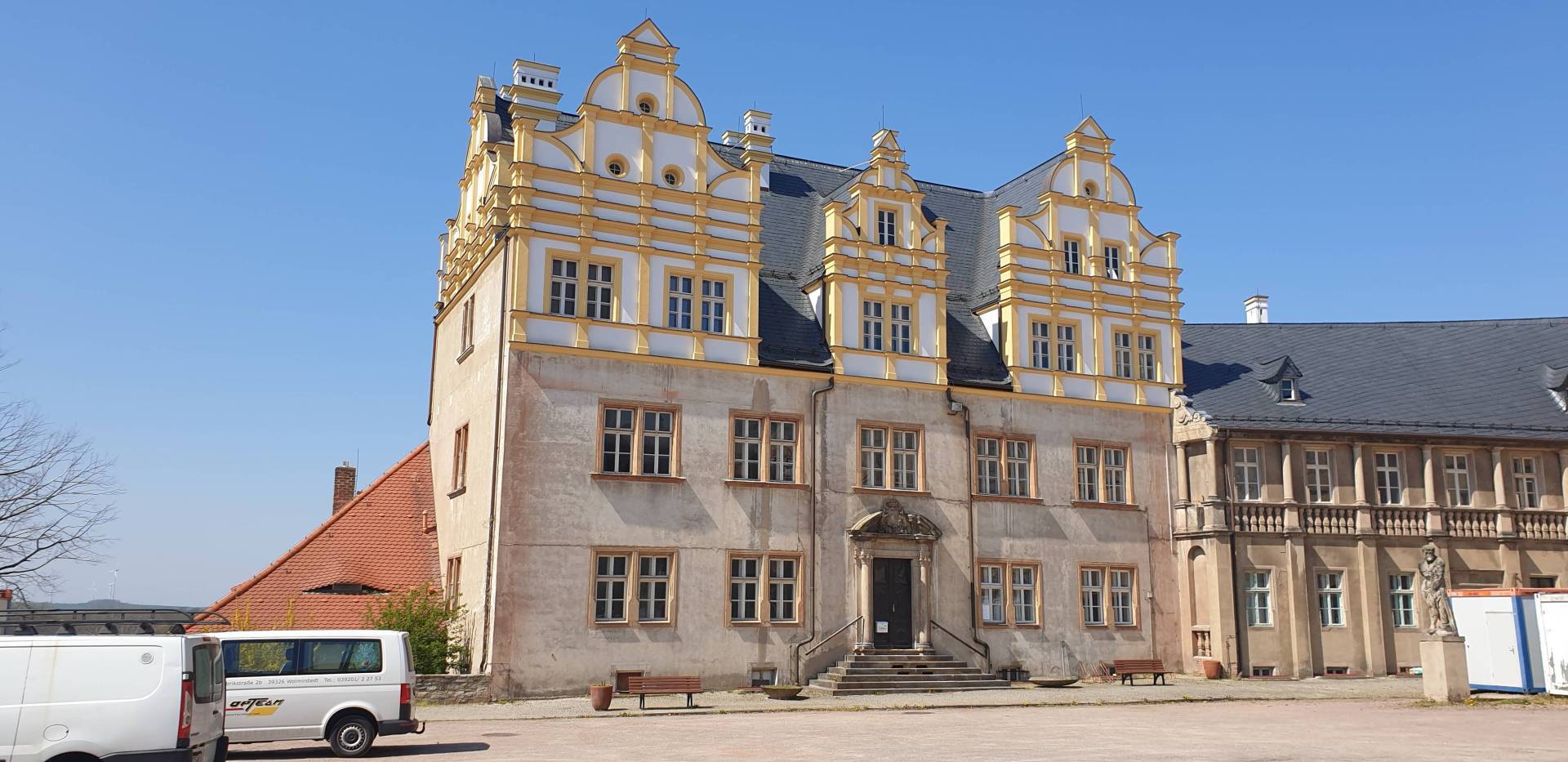 Schloss Bernburg Innenhof Schloss Bernburg Innenhof