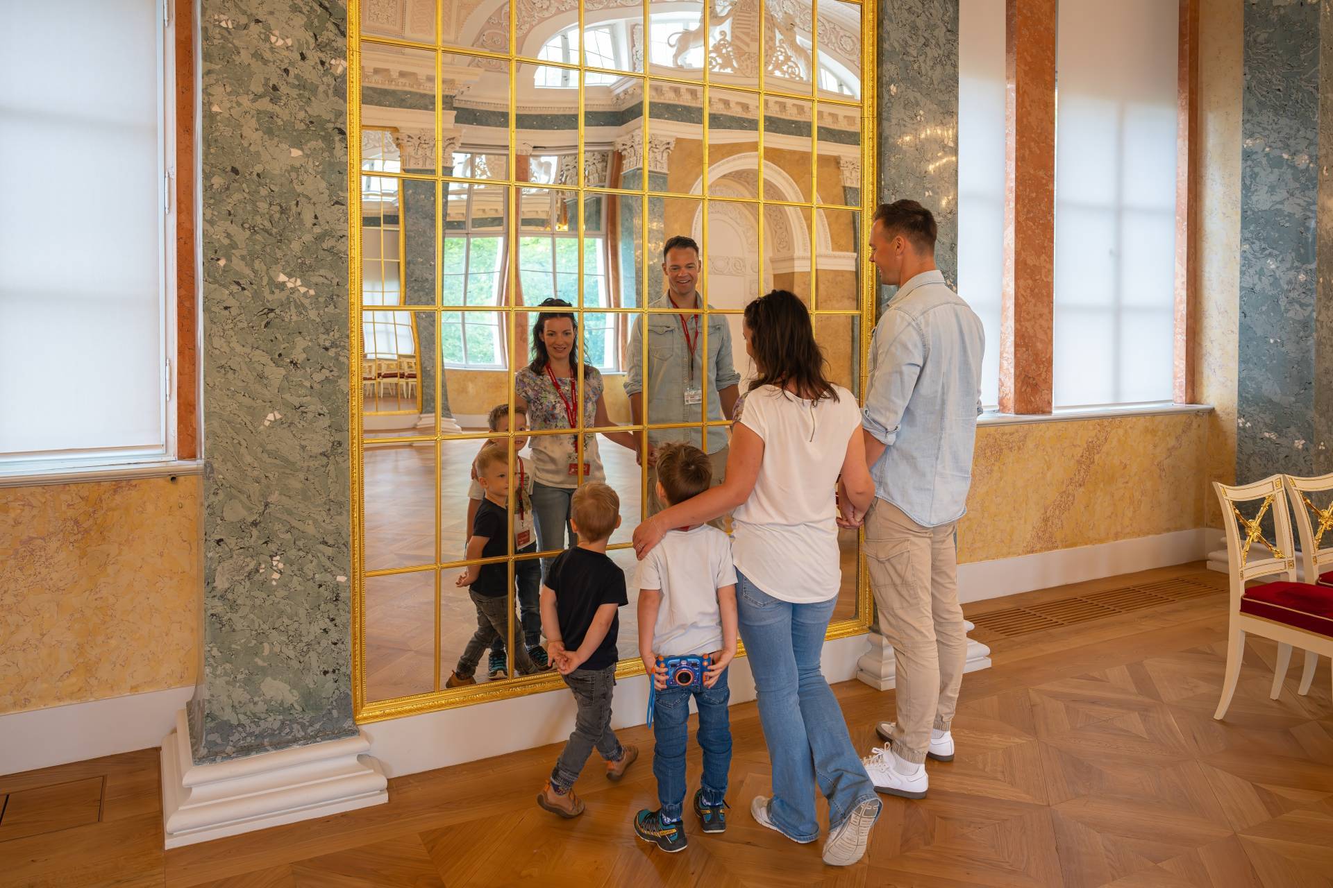 Spiegelsaal im Schloss Köthen