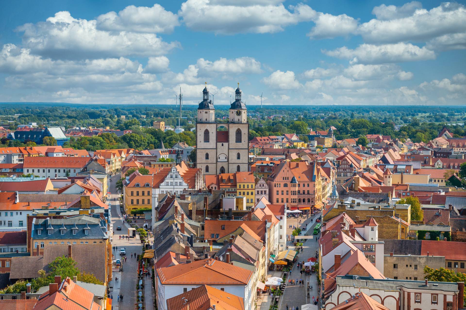 Stadtansicht Lutherstadt Wittenberg