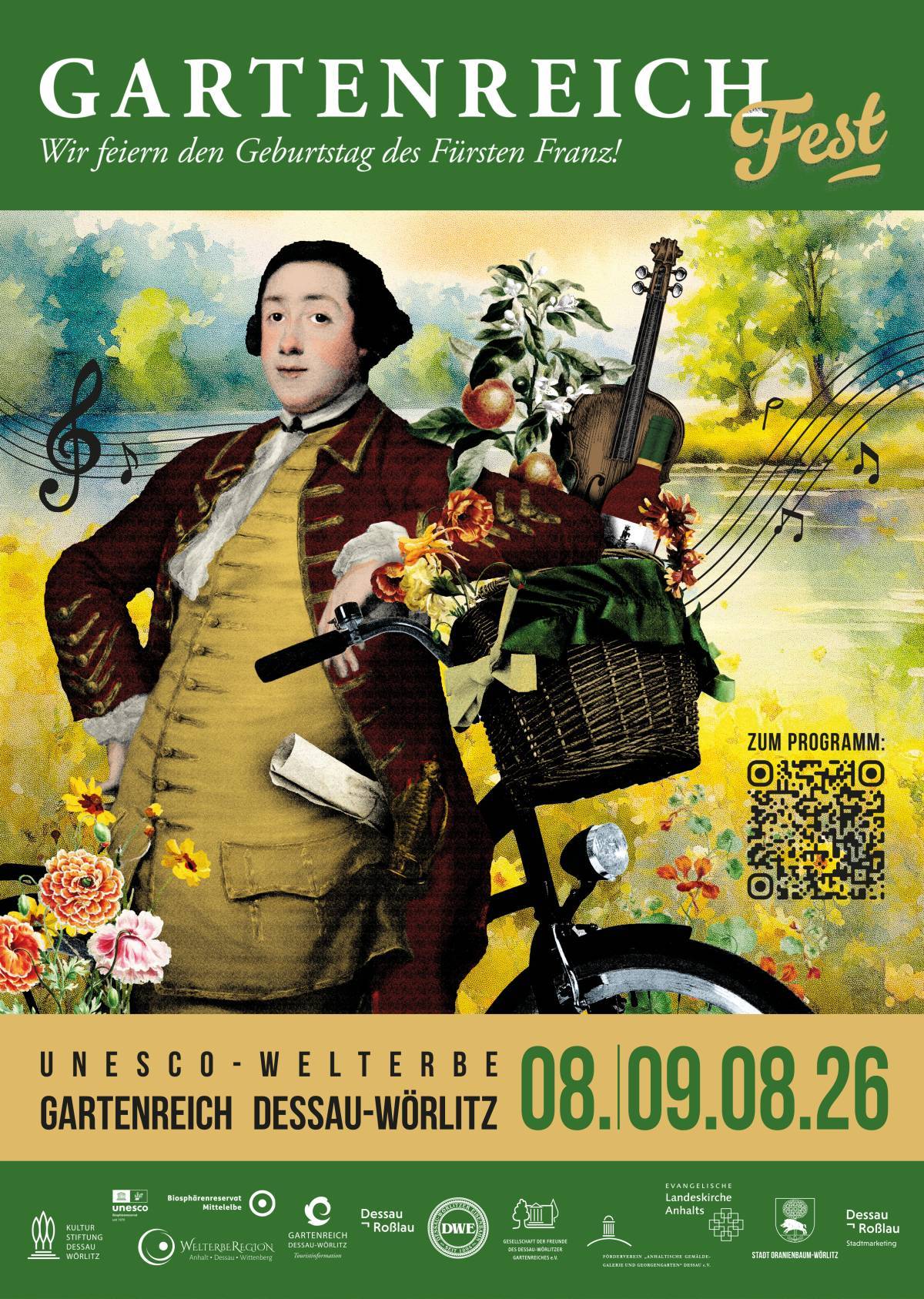 Gartenreichfest 2026 Plakat Gartenreichfest 2026 Plakat