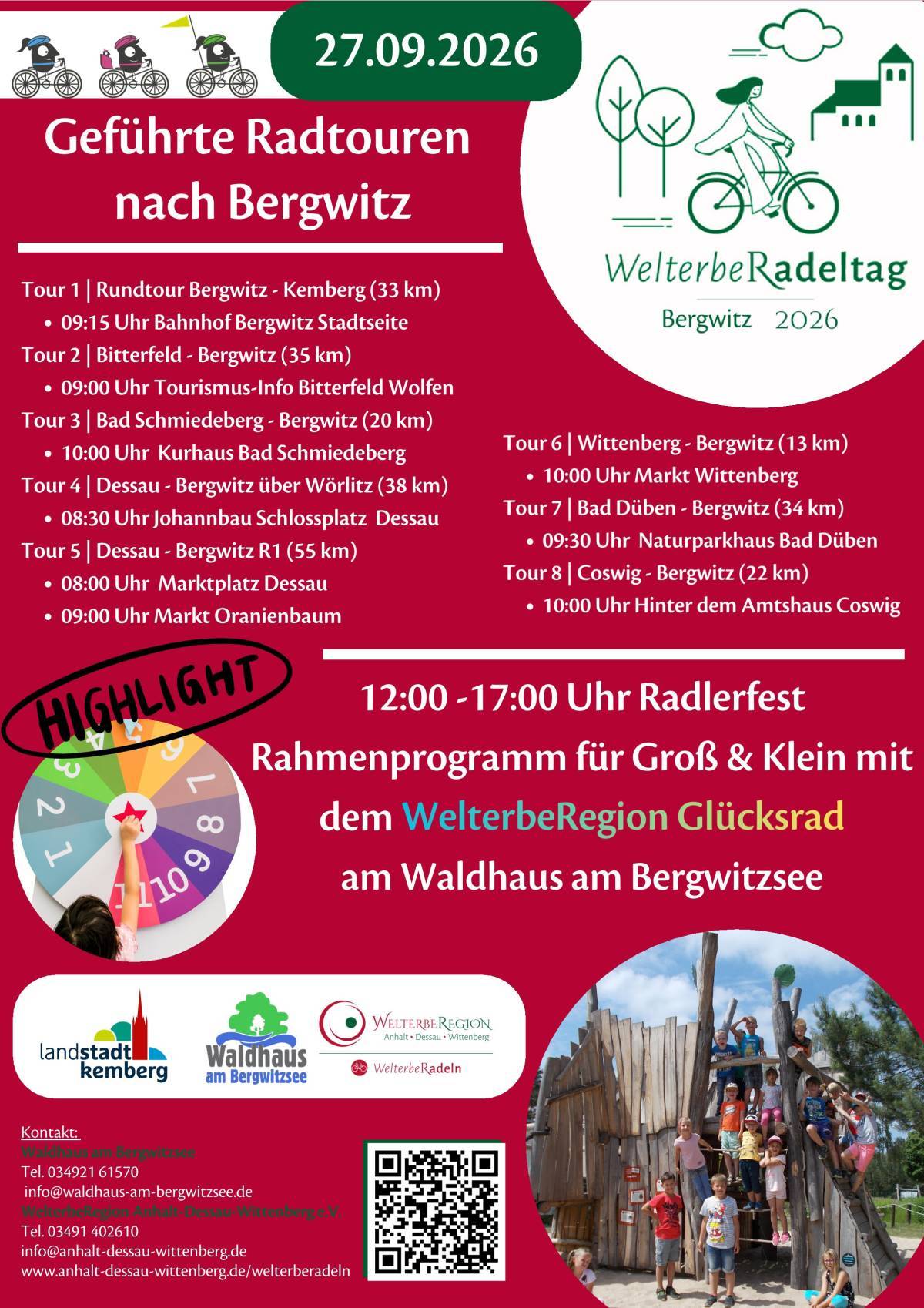 Flyer WelterbeRadeltag 2026