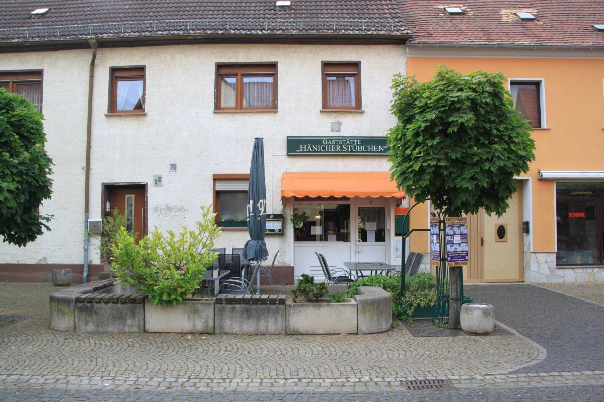 Hänicher Stübchen - Außenbereich