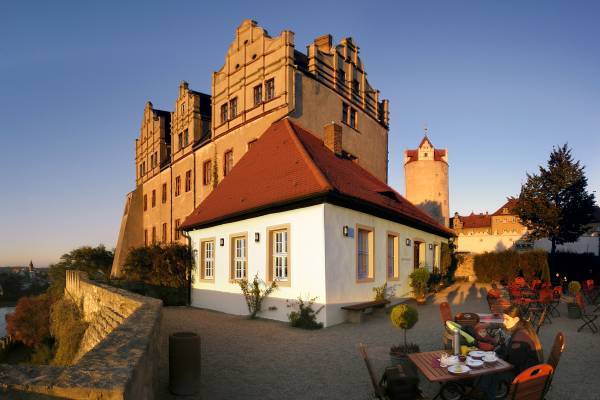 Hof am Schloss bernburg